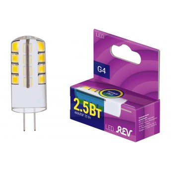 Упаковка ламп LED REV G4,  капсульная, 2.5Вт, 10 шт. 32437 9