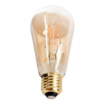 REV Лампа светодиодная REV LED FILAMENT VINTAGE, ST64, E27, 5 Вт, 2700 K, теплый свет